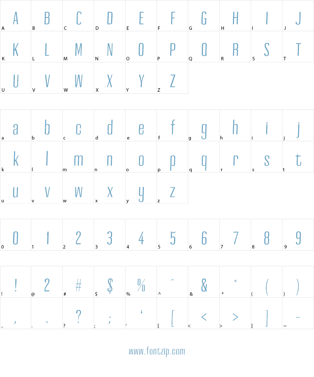Ashemark Font Character
